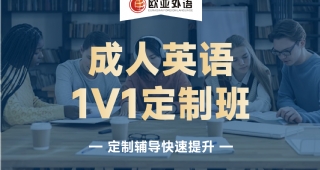 歐亞外語成人英語1V1定制班